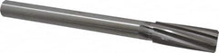 Made in USA - 1-1/16" High Speed Steel 8 Flute Chucking Reamer - Exact Tool & Supply
