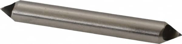 M.A. Ford - 1/4" Head Diam, 1/4" Shank Diam, 0 Flute 60° High Speed Steel Countersink - Exact Tool & Supply