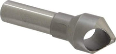 M.A. Ford - 13/16" Head Diam, 1/2" Shank Diam, 0 Flute 82° High Speed Steel Countersink - Bright Finish, 2-5/8" OAL, Single End, Straight Shank, Right Hand Cut - Exact Tool & Supply