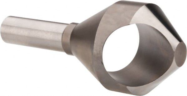 M.A. Ford - 1-1/2" Head Diam, 1/2" Shank Diam, 0 Flute 82° High Speed Steel Countersink - Exact Tool & Supply