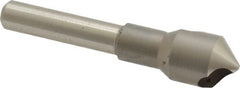 M.A. Ford - 7/16" Head Diam, 1/4" Shank Diam, 0 Flute 90° High Speed Steel Countersink - Exact Tool & Supply