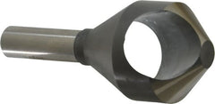 M.A. Ford - 1-1/2" Head Diam, 1/2" Shank Diam, 0 Flute 90° High Speed Steel Countersink - Exact Tool & Supply