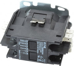 Eaton Cutler-Hammer - 2 Pole, 20 Amp Inductive Load, 110 to 120 Coil VAC at 50/60 Hz, Nonreversible Definite Purpose Contactor - Exact Tool & Supply