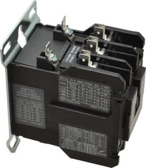 Eaton Cutler-Hammer - 3 Pole, 25 Amp Inductive Load, 110 to 120 Coil VAC at 50/60 Hz, Nonreversible Definite Purpose Contactor - Exact Tool & Supply