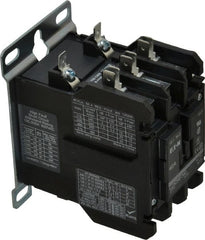 Eaton Cutler-Hammer - 3 Pole, 40 Amp Inductive Load, 110 to 120 Coil VAC at 50/60 Hz, Nonreversible Definite Purpose Contactor - Exact Tool & Supply