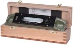 SPI - 8" Long, 0.0001" Graduation Sensitivity per 10", 2 Vials, Inspection Block Level - Cast Iron, 0.0001" Base Flatness, 1-9/16" Wide - Exact Tool & Supply