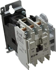 Eaton Cutler-Hammer - 3 Pole, 110 VAC at 50 Hz, 120 VAC at 60 Hz and 600 Volt, 18 Continuous Amp, 1 hp, Open NEMA Combination Starter - ABS Type Approved, cUL Listed, NEMA ICS 2-1993, UL Listed - Exact Tool & Supply