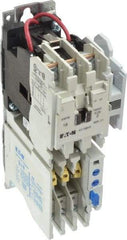 Eaton Cutler-Hammer - 110 Coil VAC at 50 Hz, 120 Coil VAC at 60 Hz, 18 Amp, Nonreversible Open Enclosure NEMA Motor Starter - 1 hp at 1 Phase - Exact Tool & Supply