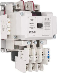 Eaton Cutler-Hammer - 110 Coil VAC at 50 Hz, 120 Coil VAC at 60 Hz, 135 Amp, NEMA Size 4, Nonreversible Open Enclosure NEMA Motor Starter - 3 Phase hp: 40 VAC - Exact Tool & Supply