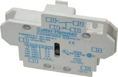 Eaton Cutler-Hammer - Starter Auxiliary Contact - For Use with 10-60A Contactors - Exact Tool & Supply
