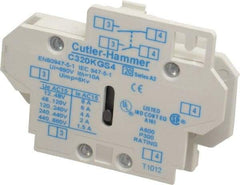 Eaton Cutler-Hammer - Starter Auxiliary Contact - For Use with 10-60A Contactors - Exact Tool & Supply