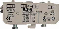 Eaton Cutler-Hammer - Starter Auxiliary Contact - For Use with 100-400A Contactors - Exact Tool & Supply