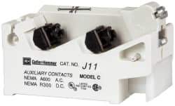 Eaton Cutler-Hammer - Starter Auxiliary Electrical Interlock - For Use with A200 Starters, Size 5-9 AC Contactors - Exact Tool & Supply