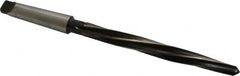 Interstate - 3/4" Reamer Diam, 15/32" Small End Diam, 3MT Morse Taper Shank, 7-3/8" Flute, Bridge Reamer - Exact Tool & Supply