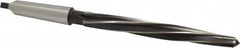 Interstate - 13/16" Reamer Diam, 35/64" Small End Diam, 3MT Morse Taper Shank, 7-3/8" Flute, Bridge Reamer - Exact Tool & Supply