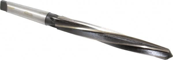 Interstate - 1" Reamer Diam, 47/64" Small End Diam, 3MT Morse Taper Shank, 7-3/8" Flute, Bridge Reamer - Exact Tool & Supply