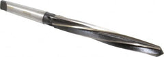 Interstate - 1" Reamer Diam, 47/64" Small End Diam, 3MT Morse Taper Shank, 7-3/8" Flute, Bridge Reamer - Exact Tool & Supply