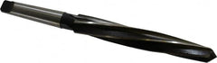 Interstate - 1-1/8" Reamer Diam, 55/64" Small End Diam, 3MT Morse Taper Shank, 7-3/8" Flute, Bridge Reamer - Exact Tool & Supply