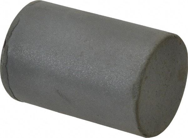 Cratex - 1" Max Diam x 1-1/2" Long, Cylinder, Rubberized Point - Very Fine Grade, Silicon Carbide, 1/4" Arbor Hole, Unmounted - Exact Tool & Supply