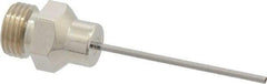 Value Collection - Blow Gun Needle Tip - 1/8 MPT, 1.19" Hose Length - Exact Tool & Supply