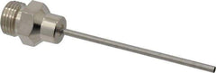 Value Collection - Blow Gun Needle Tip - 1/8 MPT, 1-3/4" Long - Exact Tool & Supply