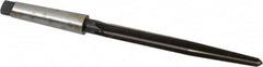 Interstate - 17/32" Reamer Diam, 11/32" Small End Diam, 2MT Morse Taper Shank, 5-1/8" Flute, Bridge Reamer - Exact Tool & Supply