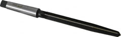 Interstate - 9/16" Reamer Diam, 3/8" Small End Diam, 2MT Morse Taper Shank, 5-1/8" Flute, Bridge Reamer - Exact Tool & Supply