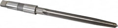 Interstate - 11/16" Reamer Diam, 13/32" Small End Diam, 3MT Morse Taper Shank, 6-1/8" Flute, Bridge Reamer - Exact Tool & Supply