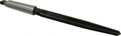 Interstate - 13/16" Reamer Diam, 35/64" Small End Diam, 3MT Morse Taper Shank, 7-3/8" Flute, Bridge Reamer - Exact Tool & Supply
