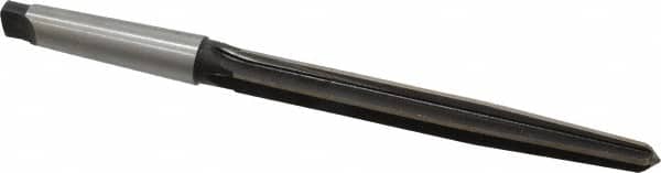 Interstate - 7/8" Reamer Diam, 39/64" Small End Diam, 3MT Morse Taper Shank, 7-3/8" Flute, Bridge Reamer - Exact Tool & Supply