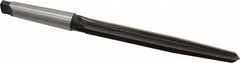 Interstate - 7/8" Reamer Diam, 39/64" Small End Diam, 3MT Morse Taper Shank, 7-3/8" Flute, Bridge Reamer - Exact Tool & Supply
