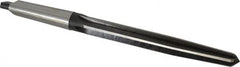 Interstate - 15/16" Reamer Diam, 43/64" Small End Diam, 3MT Morse Taper Shank, 7-3/8" Flute, Bridge Reamer - Exact Tool & Supply