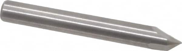 Hertel - 3/16" Head Diam, 3/16" Shank Diam, 3 Flute 82° Solid Carbide Countersink - Exact Tool & Supply