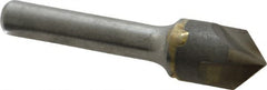 Hertel - 5/8" Head Diam, 3/8" Shank Diam, 3 Flute 82° Solid Carbide Countersink - Exact Tool & Supply