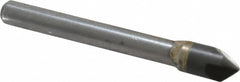Hertel - 5/16" Head Diam, 1/4" Shank Diam, 3 Flute 90° Solid Carbide Countersink - Exact Tool & Supply