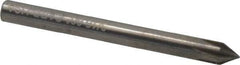 Hertel - 3/16" Head Diam, 3/16" Shank Diam, 6 Flute 60° Solid Carbide Countersink - Bright Finish, 1-1/2" OAL, Single End, Straight Shank, Right Hand Cut - Exact Tool & Supply