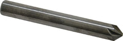 Hertel - 1/4" Head Diam, 1/4" Shank Diam, 6 Flute 82° Solid Carbide Countersink - Exact Tool & Supply