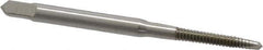 Hertel - #4-40 UNC, 2 Flute, Bright Finish, High Speed Steel Spiral Point Tap - Plug Chamfer, Right Hand Thread, 1-7/8" OAL, 2B/3B Class of Fit - Exact Tool & Supply