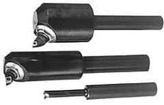 Circle Cutting Tool - 1" Shank Diam, Indexable Boring Bar - 5" Max Bore Depth - Exact Tool & Supply