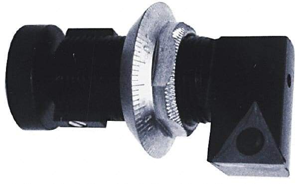 Circle Cutting Tool - Series Cartridges for Angular/Straight Mount Bars, Right Hand Cut, 1.13" Min Bore Diam, Boring Cartridge - Insert Style TCMT 1.81.51 - Exact Tool & Supply