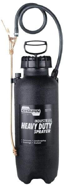 Chapin - 3 Gal Garden Hand Sprayer - Reinforced Hose, Polyethylene Tank, For Industrial Applications - Exact Tool & Supply