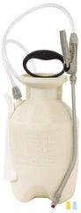 Chapin - 1 Gal Chemical Safe Garden Hand Sprayer - Use with Cleaners, Polyethylene Tank, Funnel Mouth, Reinforced Hose, For Deck & Yard Applications - Exact Tool & Supply