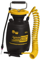 Chapin - 1 Gal Garden Hand Sprayer - Polyethylene Tank, Coiled Hose - Exact Tool & Supply