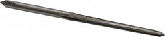 Interstate - #4/0 Pin, 0.1142" Diam, 0.0869" Small End, 1/8" Diam Straight Shank, 1-5/16" Flute, Taper Pin Reamer - Exact Tool & Supply