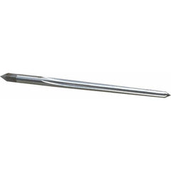 Interstate - #0 Pin, 0.1638" Diam, 0.1287" Small End, 11/64" Diam Straight Shank, 1-11/16" Flute, Taper Pin Reamer - Exact Tool & Supply