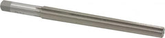 Interstate - #10 Pin, 0.7216" Diam, 0.5799" Small End, 5/8" Diam Straight Shank, 6-13/16" Flute, Taper Pin Reamer - Exact Tool & Supply