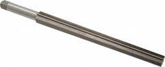 Interstate - #12 Pin, 1.05" Diam, 0.842" Small End, 7/8" Diam Straight Shank, 10" Flute, Taper Pin Reamer - Exact Tool & Supply