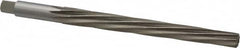 Interstate - #9 Pin, 0.6066" Diam, 0.4805" Small End, 9/16" Diam Straight Shank, 6-1/16" Flute, Taper Pin Reamer - Exact Tool & Supply