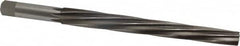 Interstate - #10 Pin, 0.7216" Diam, 0.5799" Small End, 5/8" Diam Straight Shank, 6-13/16" Flute, Taper Pin Reamer - Exact Tool & Supply