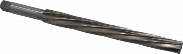 Interstate - #11 Pin, 0.878" Diam, 0.706" Small End, 3/4" Diam Straight Shank, 8-1/4" Flute, Taper Pin Reamer - Exact Tool & Supply